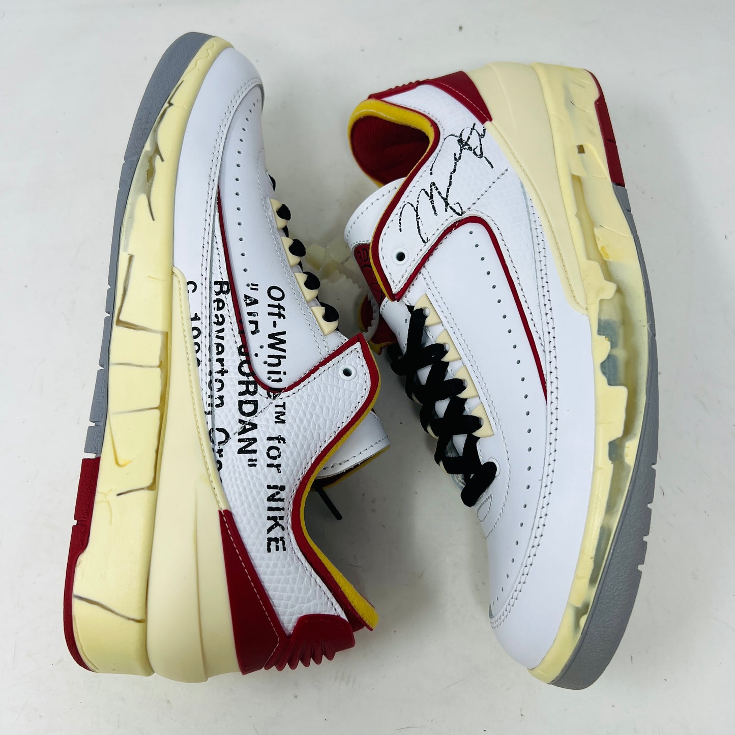Jordan 2 Retro Low SP Off-White White Red