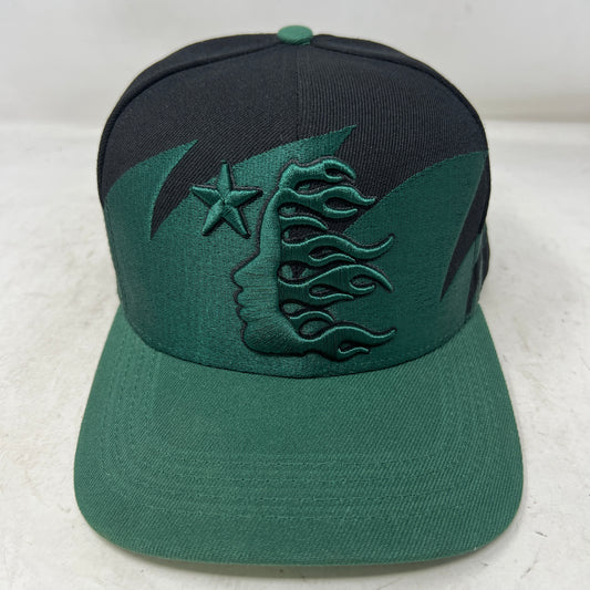 Hellstar Sharkteeth Snapback Hat Black/Green