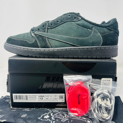 Jordan 1 Retro Low OG SP Travis Scott Black Phantom