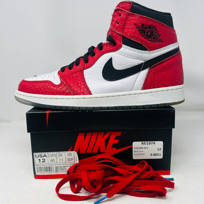 Jordan 1 Retro High Spider-Man Origin Story