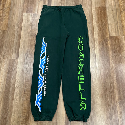 Cactus Plant Flea Market Coachella Weekend 2 Sweatpants Green