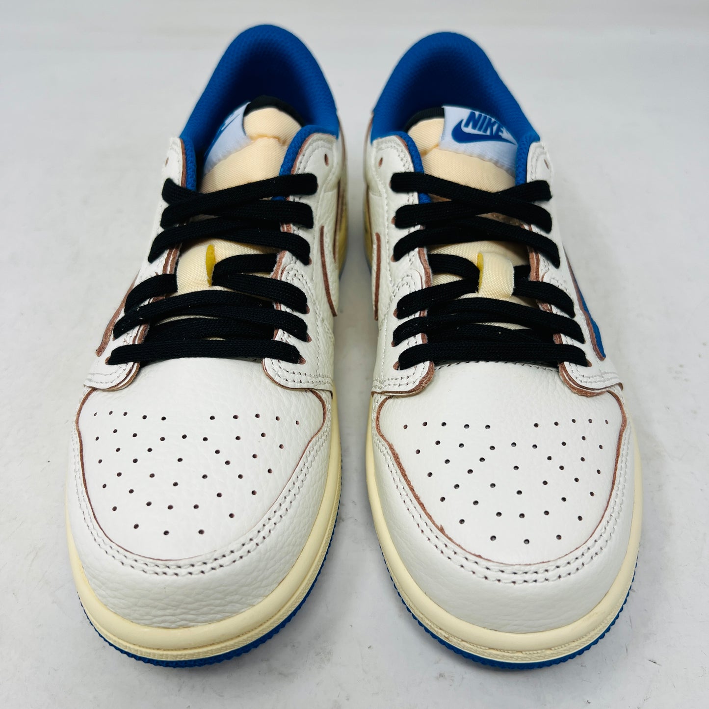 Jordan 1 Retro Low OG SP Fragment x Travis Scott Sail Military Blue (PS)