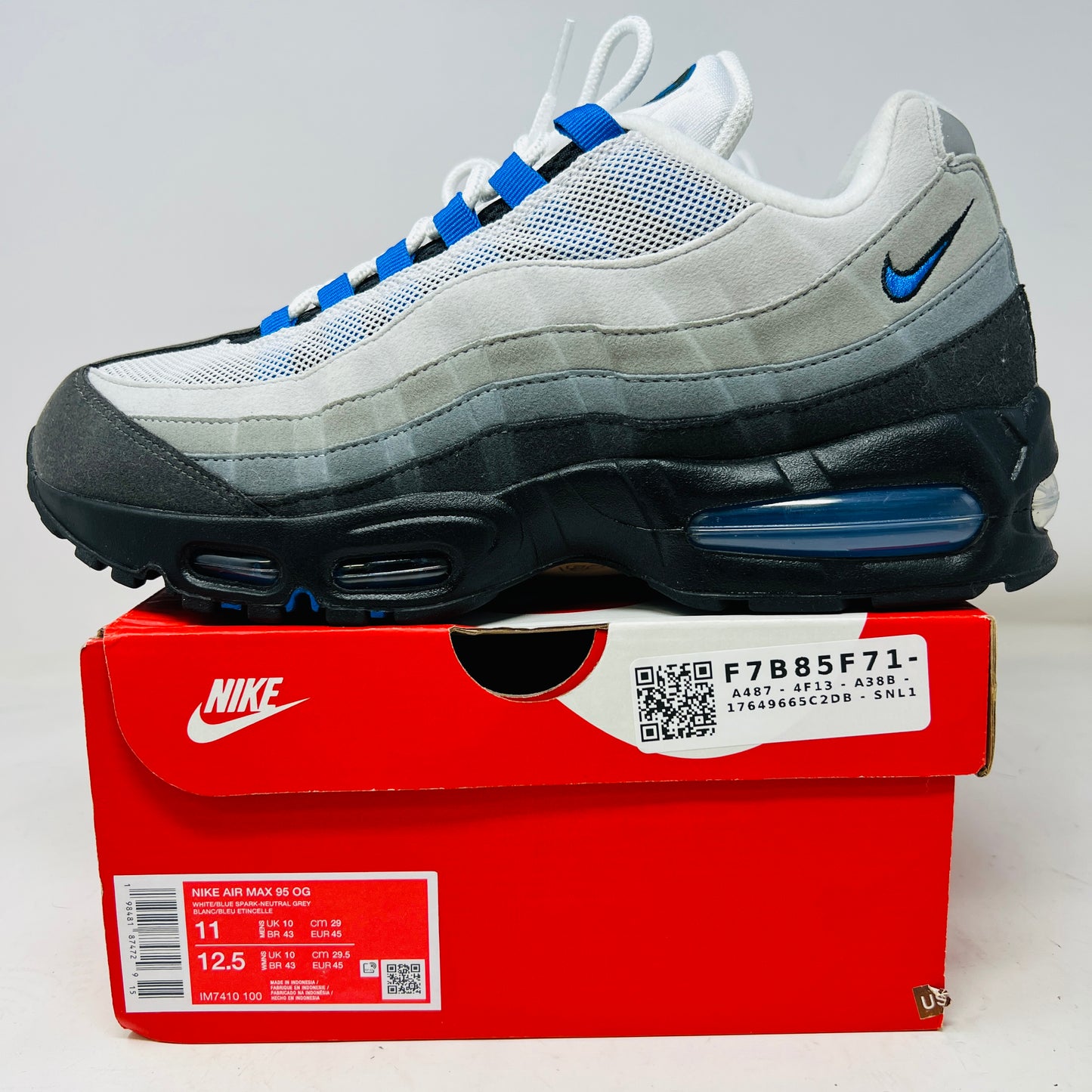 Nike Air Max 95 OG Big Bubble Blue Spark