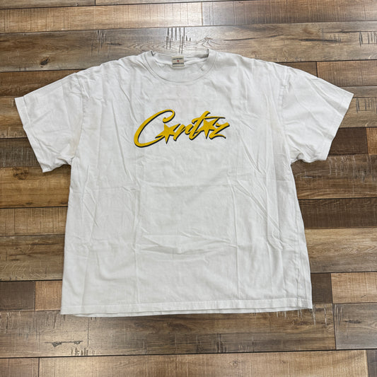 Corteiz OG Allstarz Tee White/Yellow