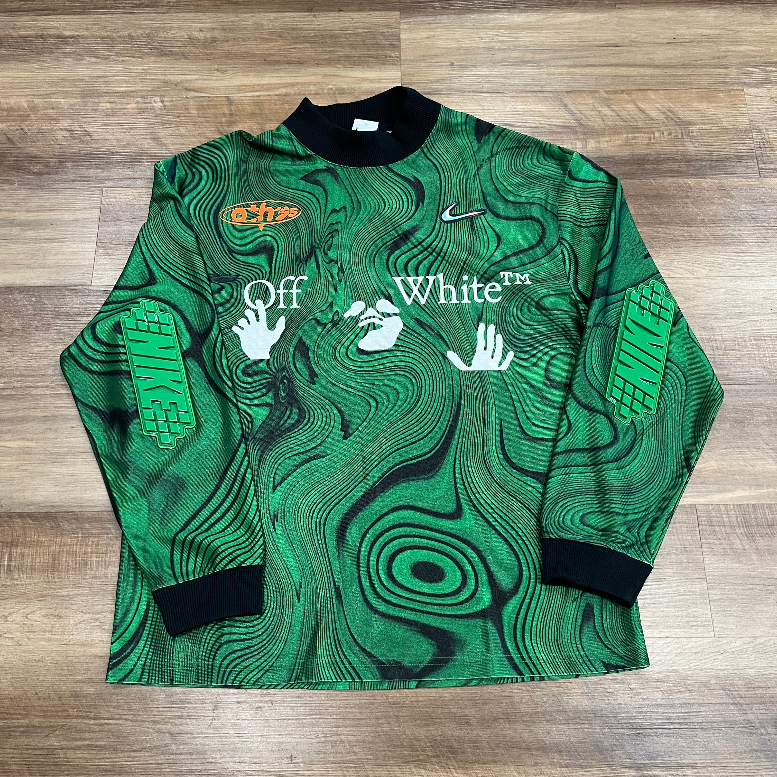 Nike Off-White Allover Print Jersey ナイキ オフホワイト 長袖 Nike X Off-White Allover Print Jersey｜Yahoo!フリマ（旧