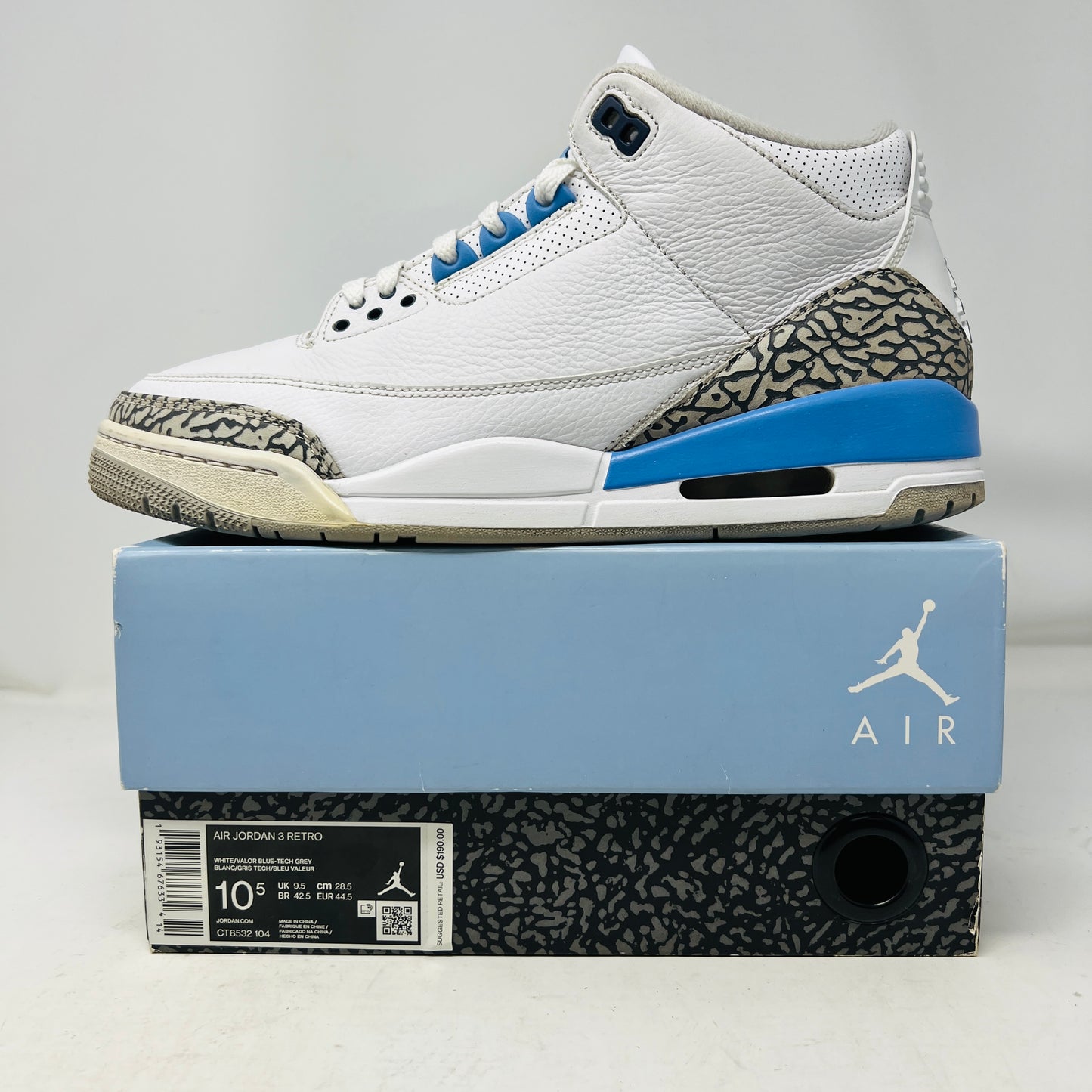 Jordan 3 Retro UNC (2020)