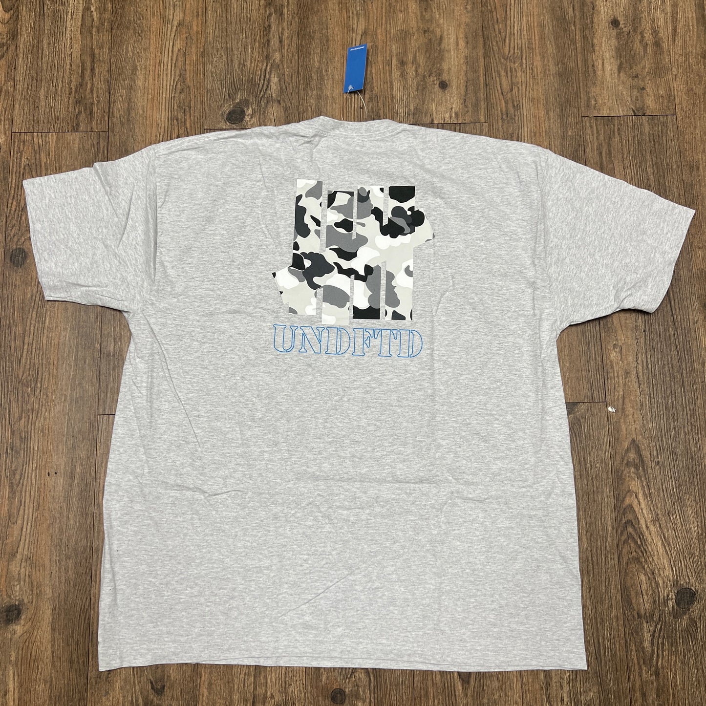 Undefeated Duck Camo Icon S/S Tee Heather Grey