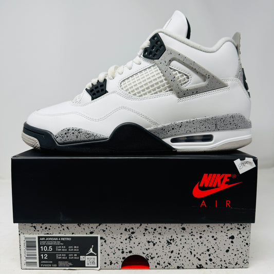 Jordan 4 Retro White Cement (2025)