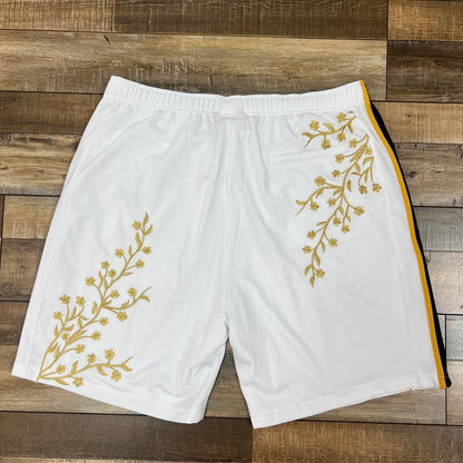 Supreme Floral Soccer Short White