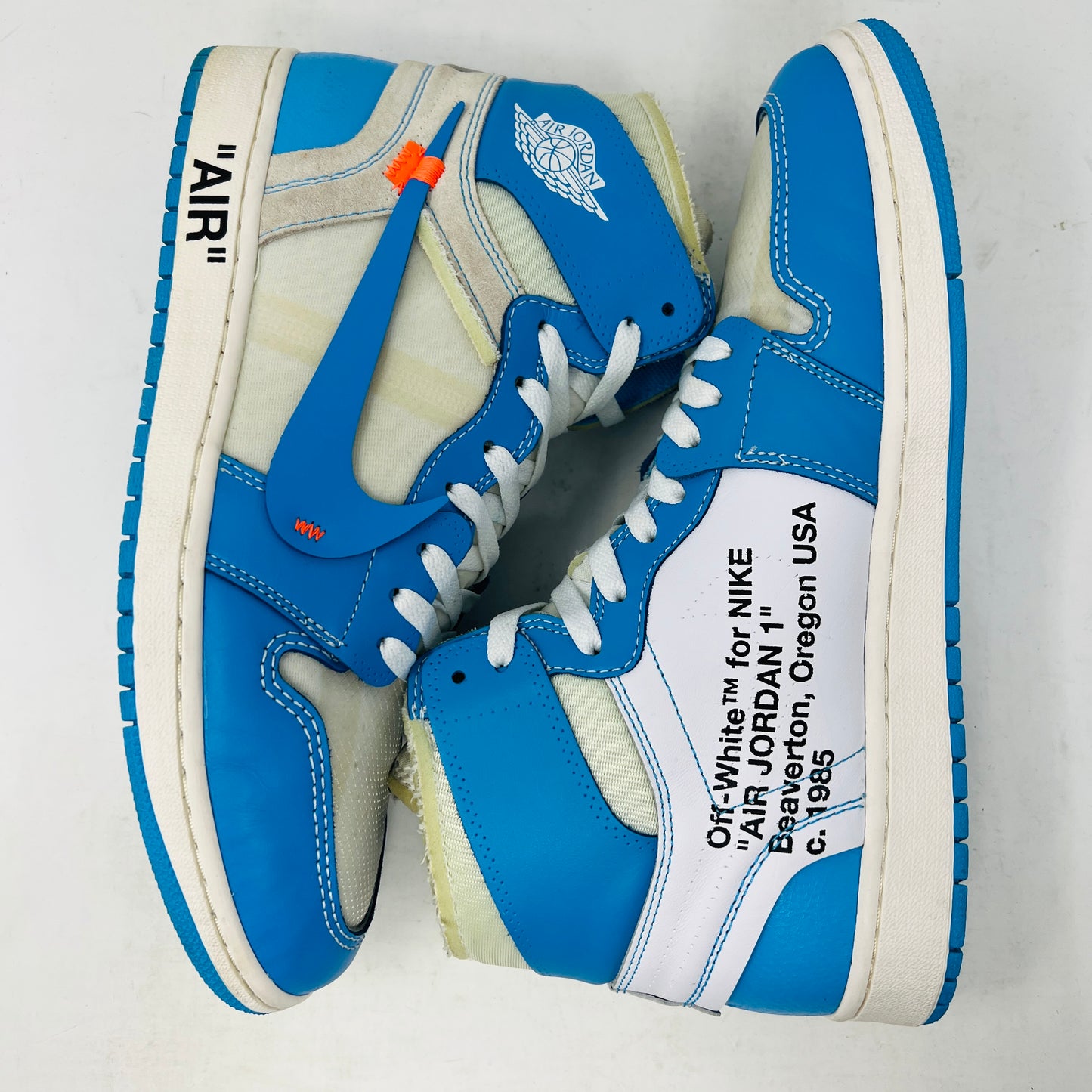 Jordan 1 Retro High Off-White University Blue