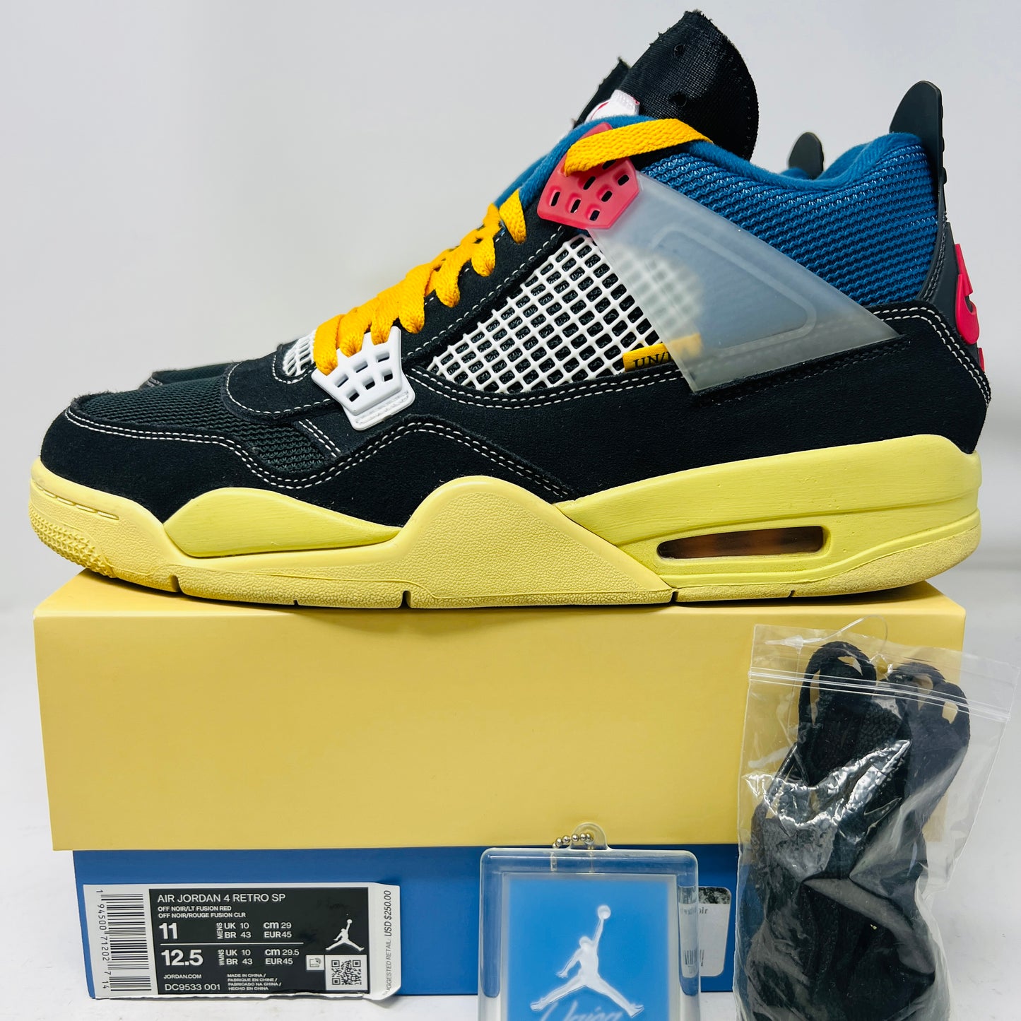 Jordan 4 Retro Union Off Noir