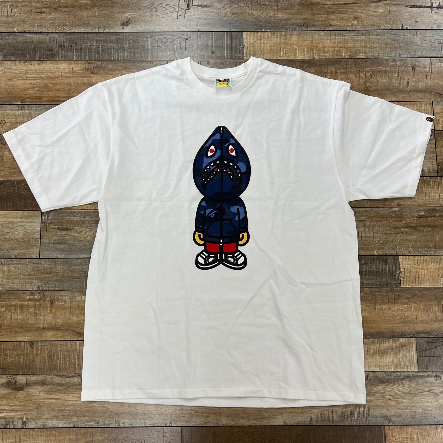 BAPE Color Camo Classic Milo Shark Tee