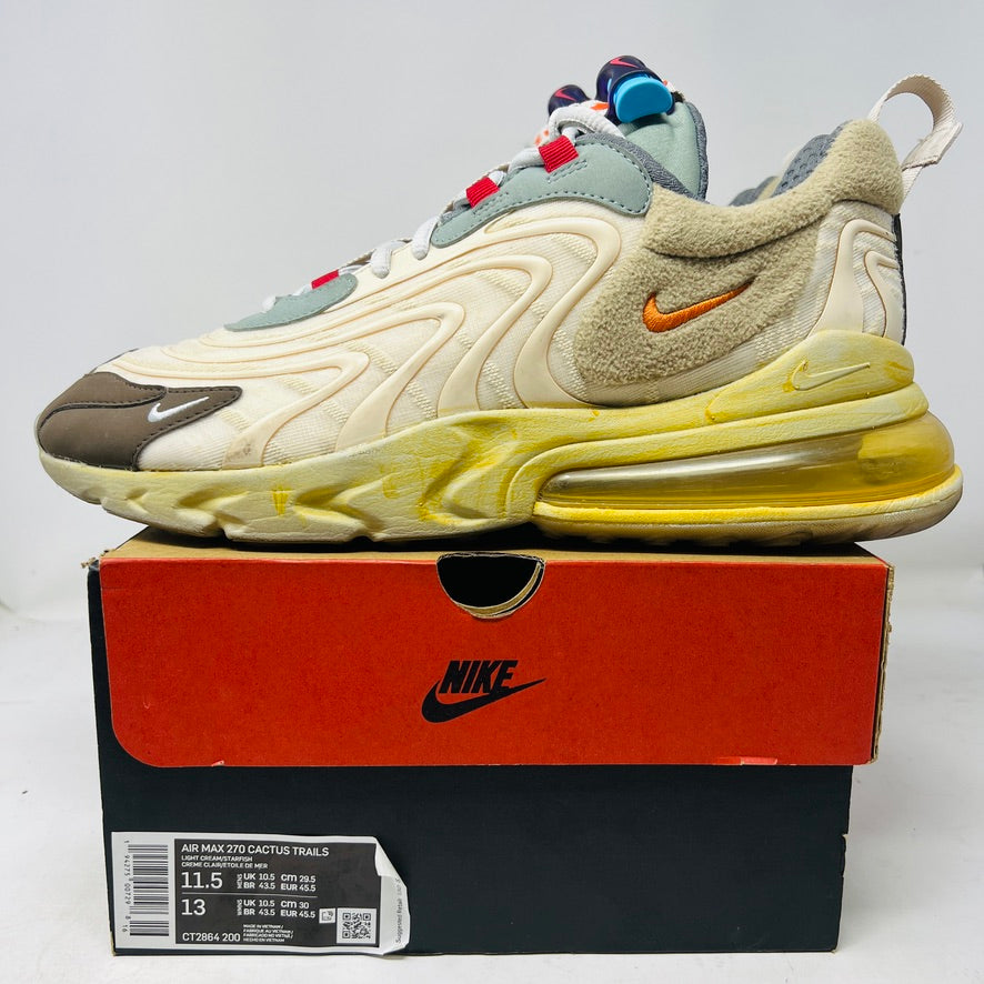 Nike Air Max 270 React ENG Travis Scott Cactus Trails