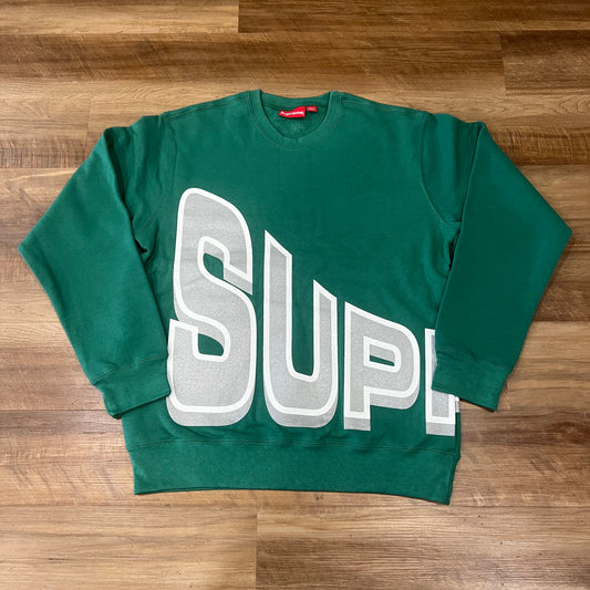 Supreme Side Arc Crewneck Light Pine