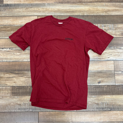 Supreme AKIRA Pill Tee Cardinal
