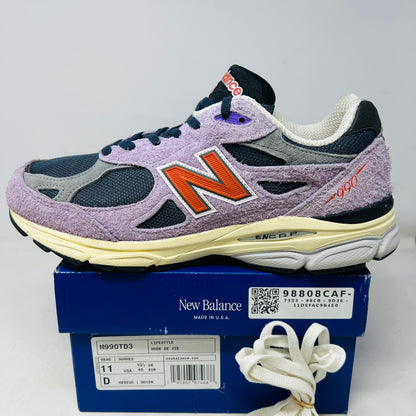 New Balance 990v3 MiUSA Teddy Santis Raw Amethyst