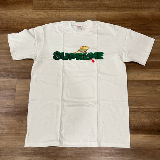 Supreme Lizard Tee White