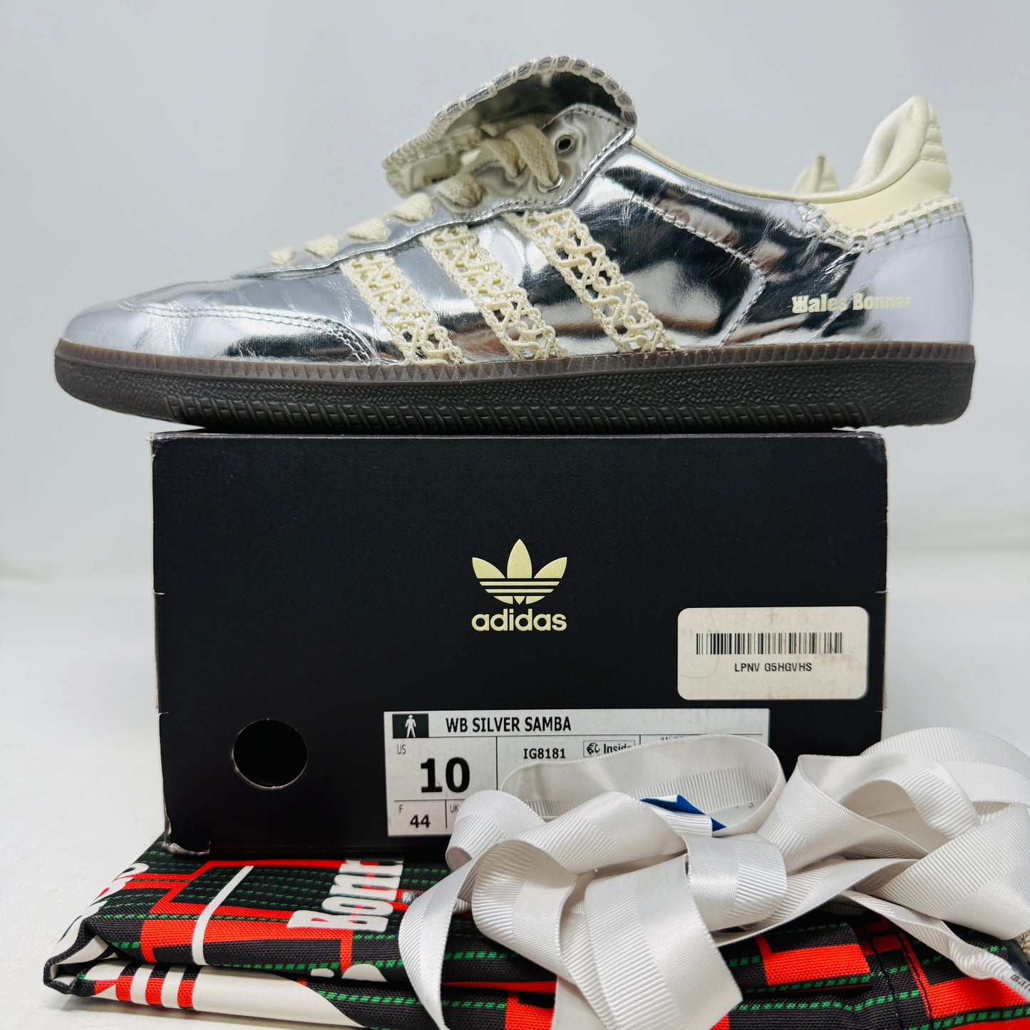 adidas Samba Wales Bonner Silver Holy Ground adidas Samba Wales Bonner Silver Holy Ground