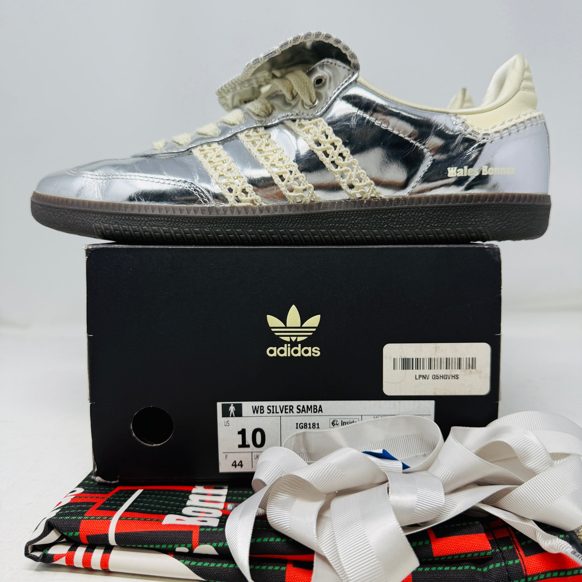 adidas Samba Wales Bonner Silver Holy Ground adidas Samba Wales Bonner Silver Holy Ground