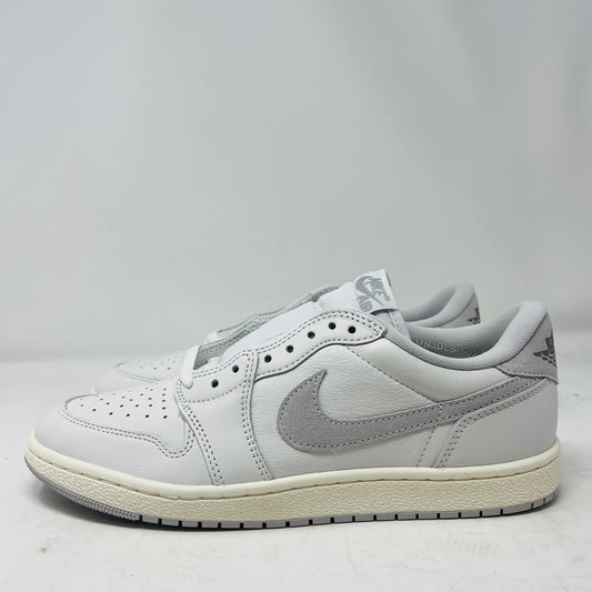 Jordan 1 Retro Low '85 Neutral Grey sneakers, 2024 release, brand new condition.