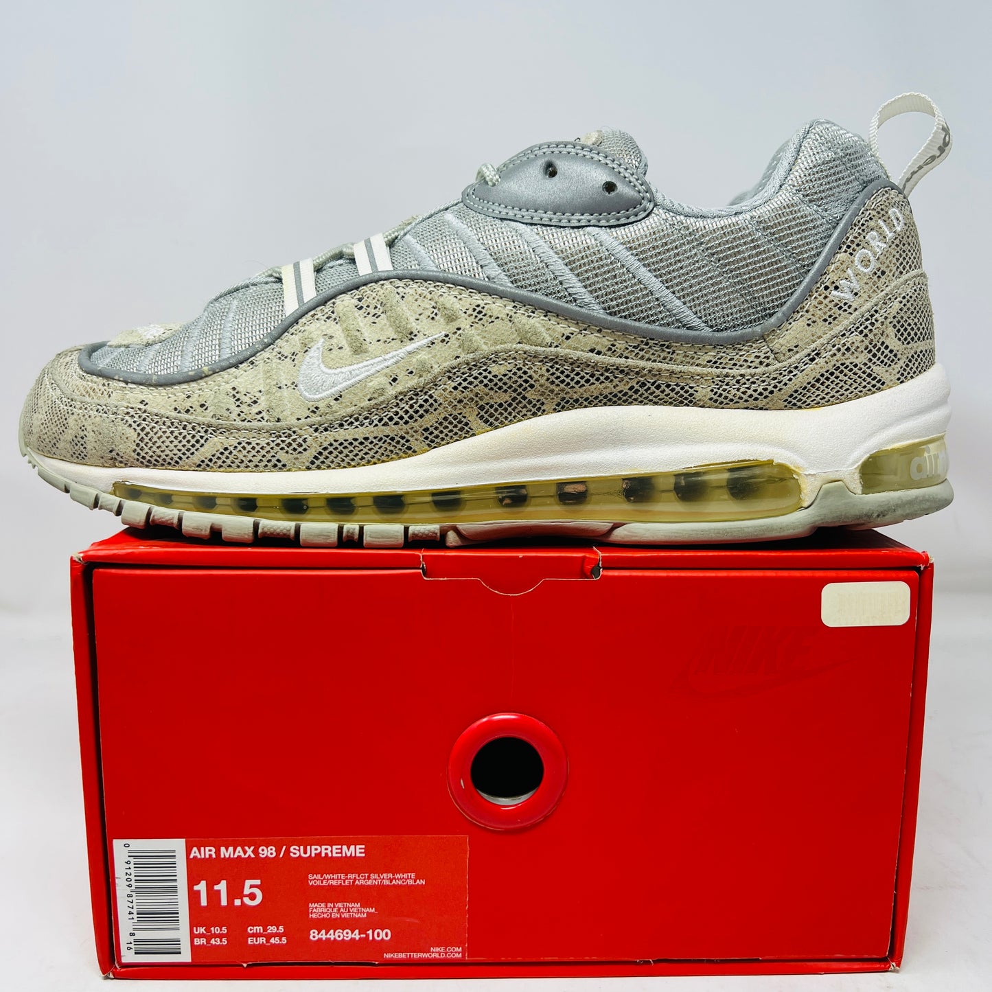 Nike Air Max 98 Supreme Snakeskin
