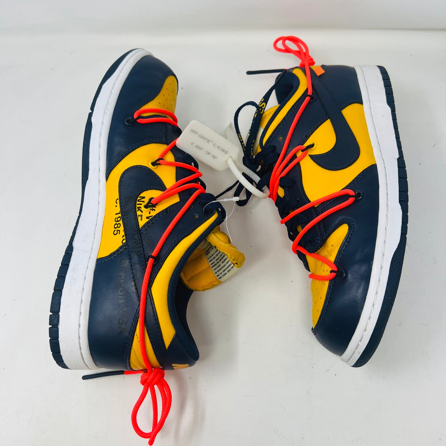 Nike Dunk Low Off-White University Gold