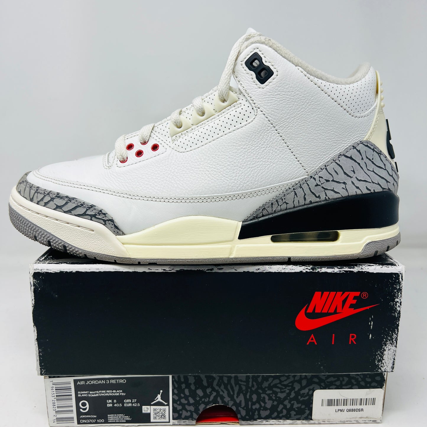 Jordan 3 Retro White Cement Reimagined