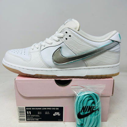 Nike SB Dunk Low Diamond Supply Co. White Diamond