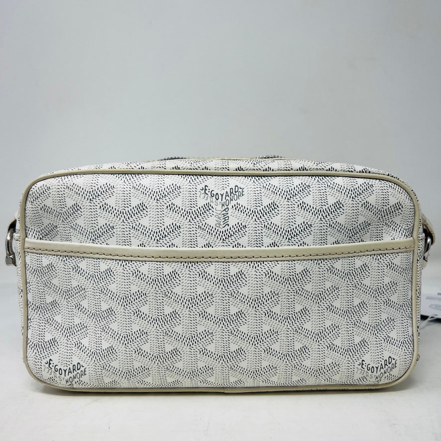 Goyard Cap-Vert PM Bag White
