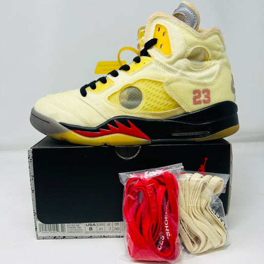 Jordan 5 Retro Off-White Sail