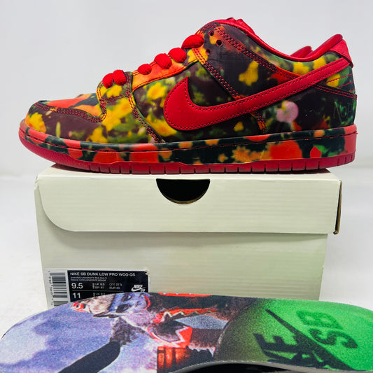 Nike SB Dunk Low The Wizard of Oz Poppy Field