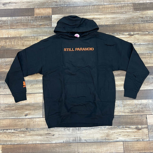 Anti Social Social Club x Undefeated Still Paranoid Hoodie Black, XL, brand new.