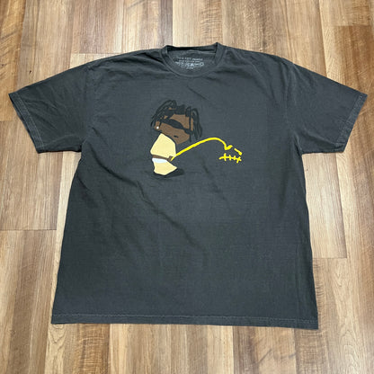 Travis Scott Rodeo Cactus Plant Flea Market Track 8 Tee Black