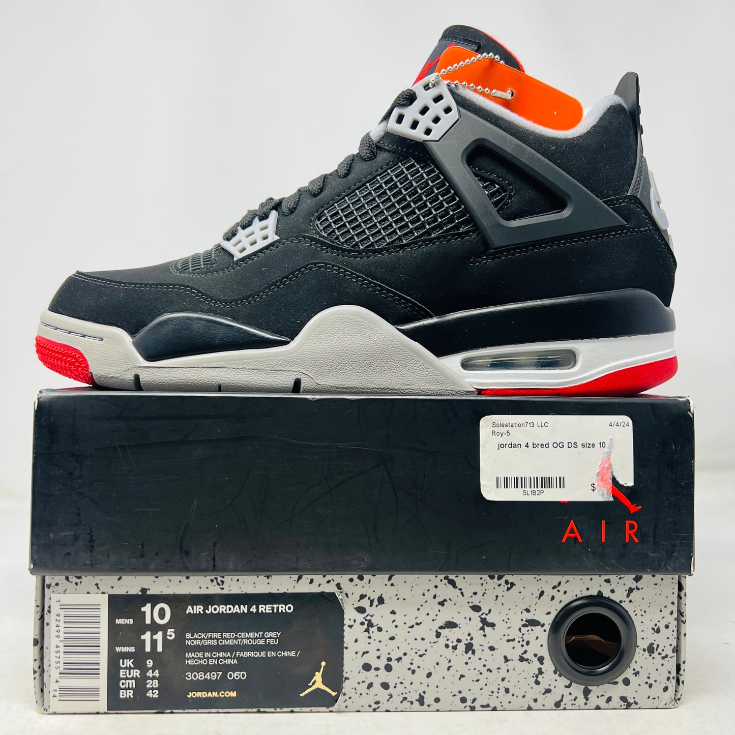 Jordan 4 Retro Bred (2019)