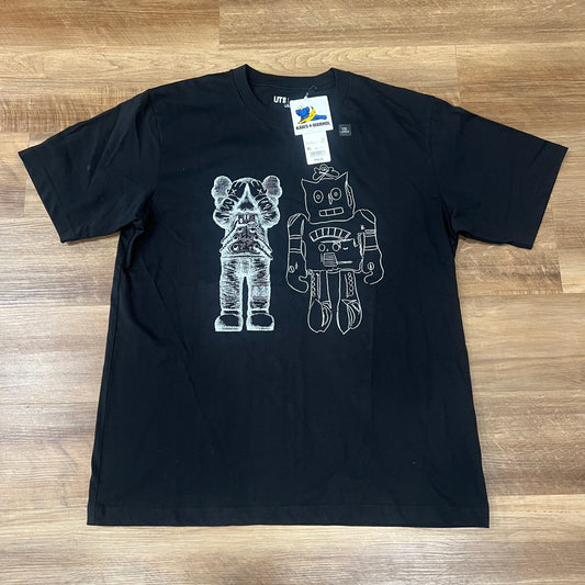 KAWS + Warhol UT Graphic T-Shirt Black