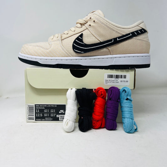 Nike SB Dunk Low Albino & Preto
