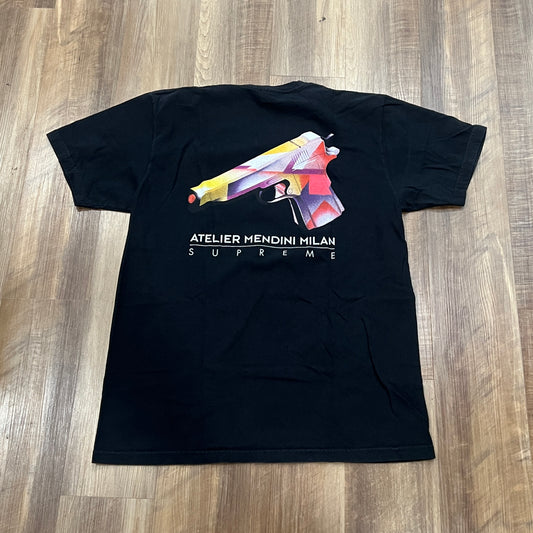 Supreme Mendini Gun Tee Black