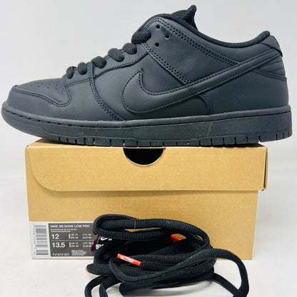Nike SB Dunk Low Pro Triple Black