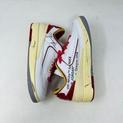 Jordan 2 Retro Low SP Off-White White Red