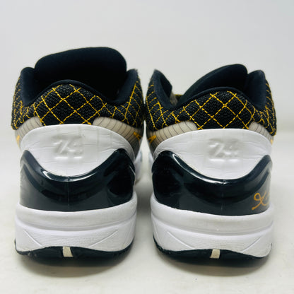 Nike Kobe 4 Protro White Black Del Sol