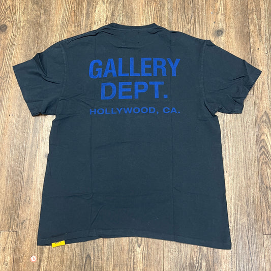 GALLERY DEPT. Souvenir T-shirt Black Blue