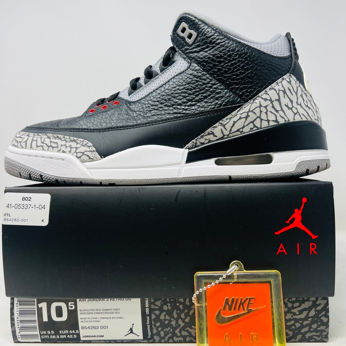 Jordan 3 Retro Black Cement (2018)