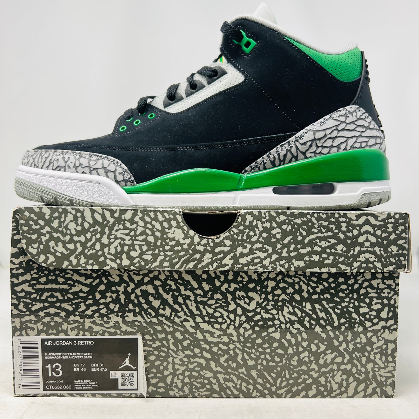 Jordan 3 Retro Pine Green