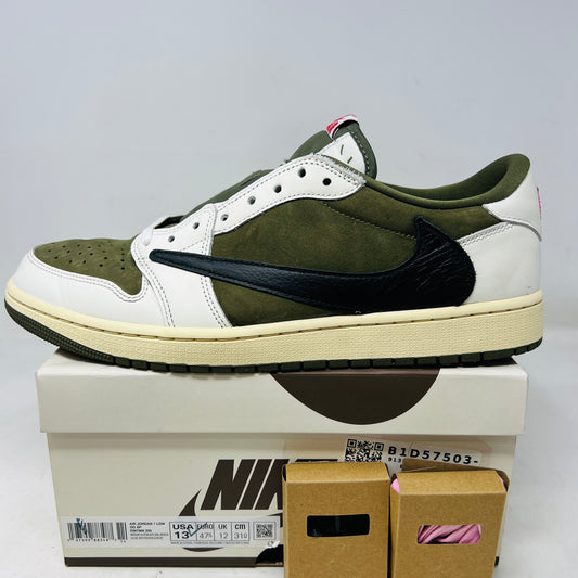 Jordan 1 Retro Low OG SP Travis Scott Medium Olive