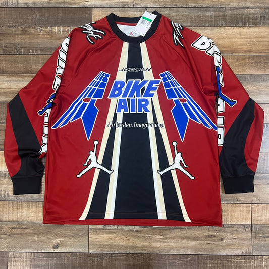 Jordan x Nigel Sylvester BMX Jersey Cinnabar