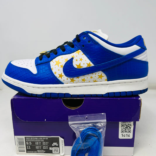Nike SB Dunk Low Supreme Stars Hyper Royal (2021)