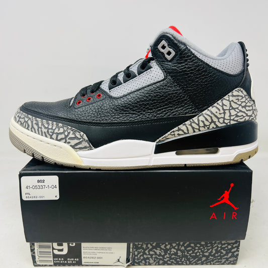 Jordan 3 Retro Black Cement (2018)