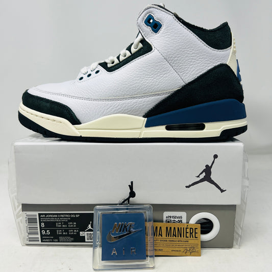 Jordan 3 Retro OG SP A Ma Maniére Diffused Blue