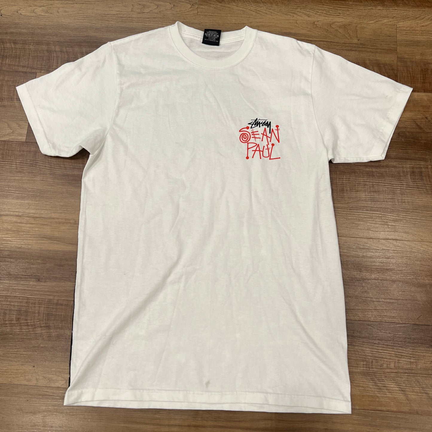 Stüssy x Sean Paul T-Shirt White