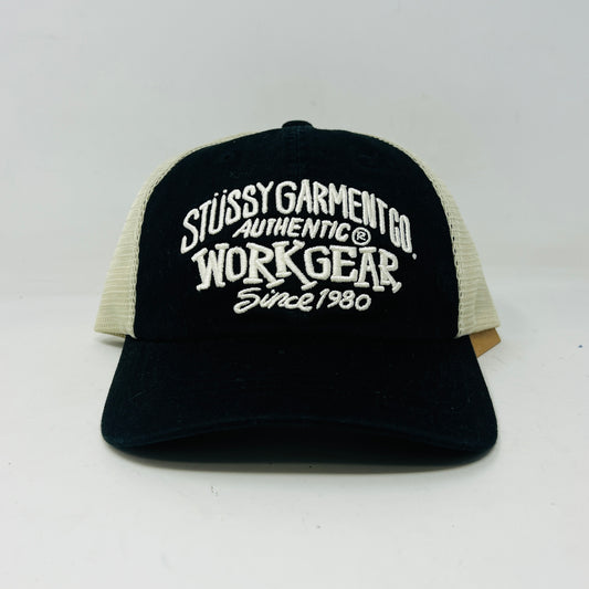 STUSSY WORK GEAR STRAP BACK CAP